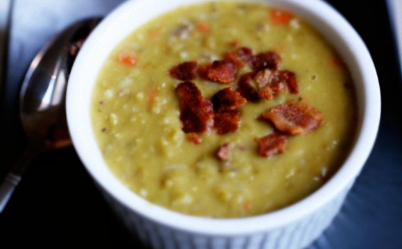 Slow Carb Split Pea Soup