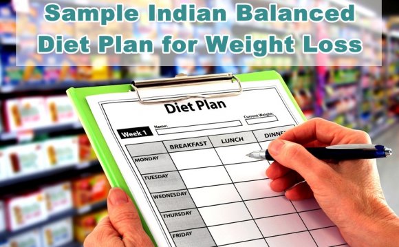 Healthy diet plan for weight