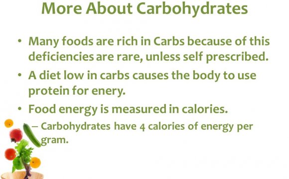 A diet low in carbs causes the