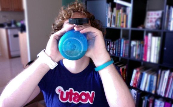 Shane Drinking Soylent