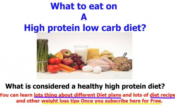 Low fat high protein diet