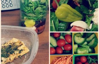 lunch meal prepping clean eating and weight loss