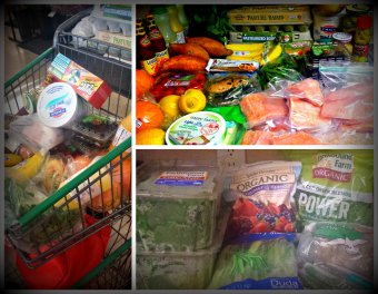 Shopping ideas for meal prepping clean eating and weight loss