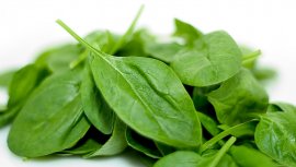 Spinach is a good source of glutamine, the amino acid that is important for lean muscle growth