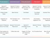 Free diet meal plans to lose weight