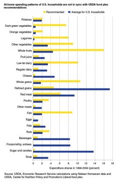 USDA Recommended Food Choices