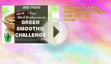 Green Smoothie 7 Day Detox Diet Plan: Lose Weight And Feel