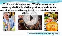 high alkaline diet - alkaline diet menu - alkaline food diet