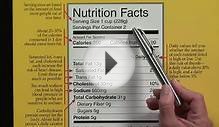 Nutritional Calculations : How to Read Food Labels for