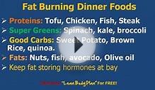 Proper diet to lose weight: Best Foods to eat to lose