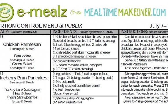 Weight loss daily meal plan